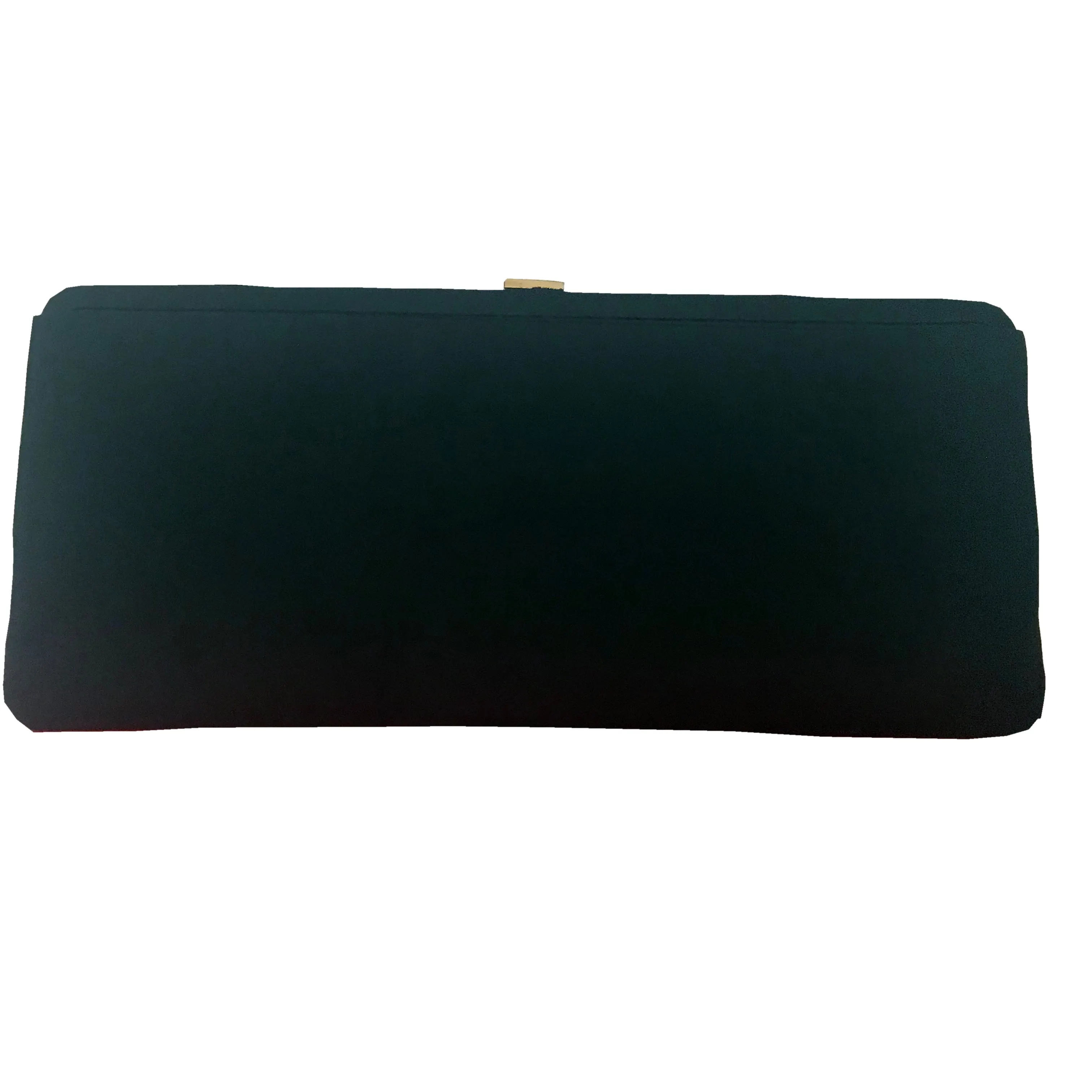 Vintage 1950s Britemode Black Satin Clutch Bag