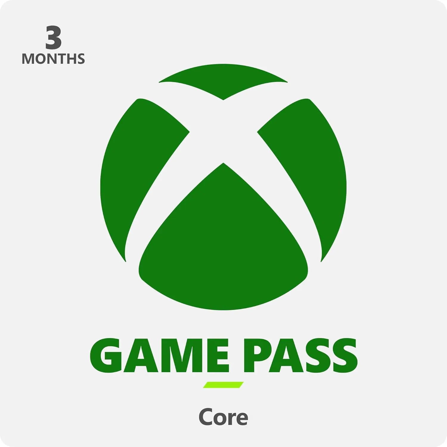 Xbox Game Pass Core  3 Month Membership [Digital Code]