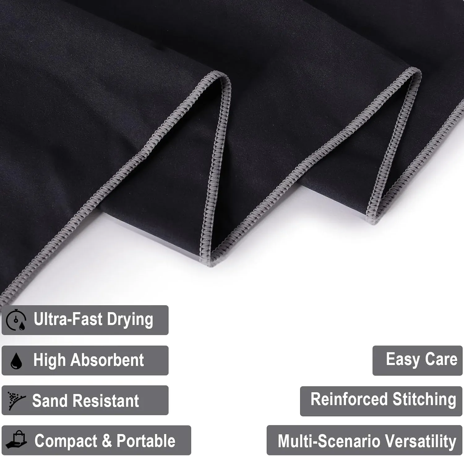 Your Choice Quick Dry Towel - Super Absorbent Microfiber for Gym, Travel, Camping | Ultra Compact & Lightweight